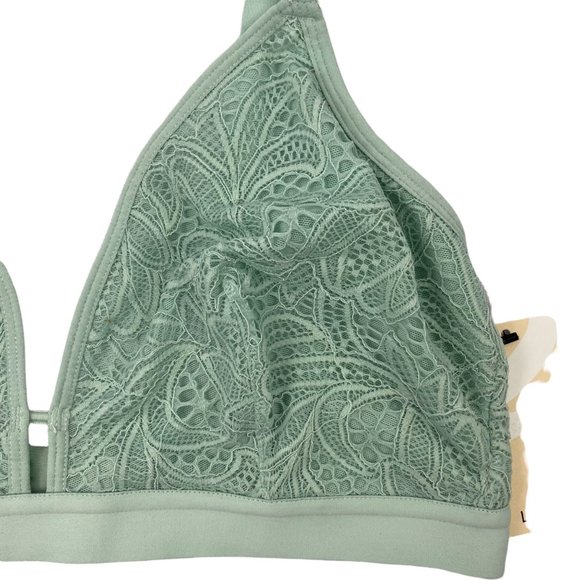 LIVELY The Palm Lace Busty Bralette Seafoam Green Size 2: 34DDD 36D 36DD 36DDD - Picture 3 of 8